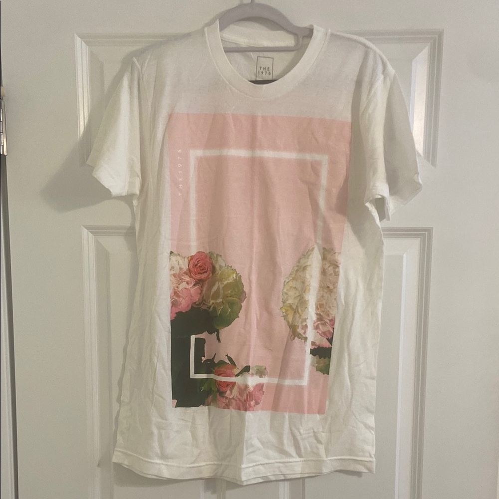 Floral Graphic White T-Shirt